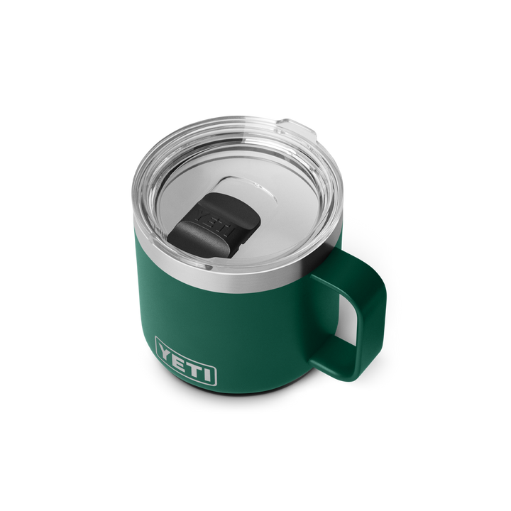 Yeti Rambler 14 oz Mug 2.0 | Black Forest Green