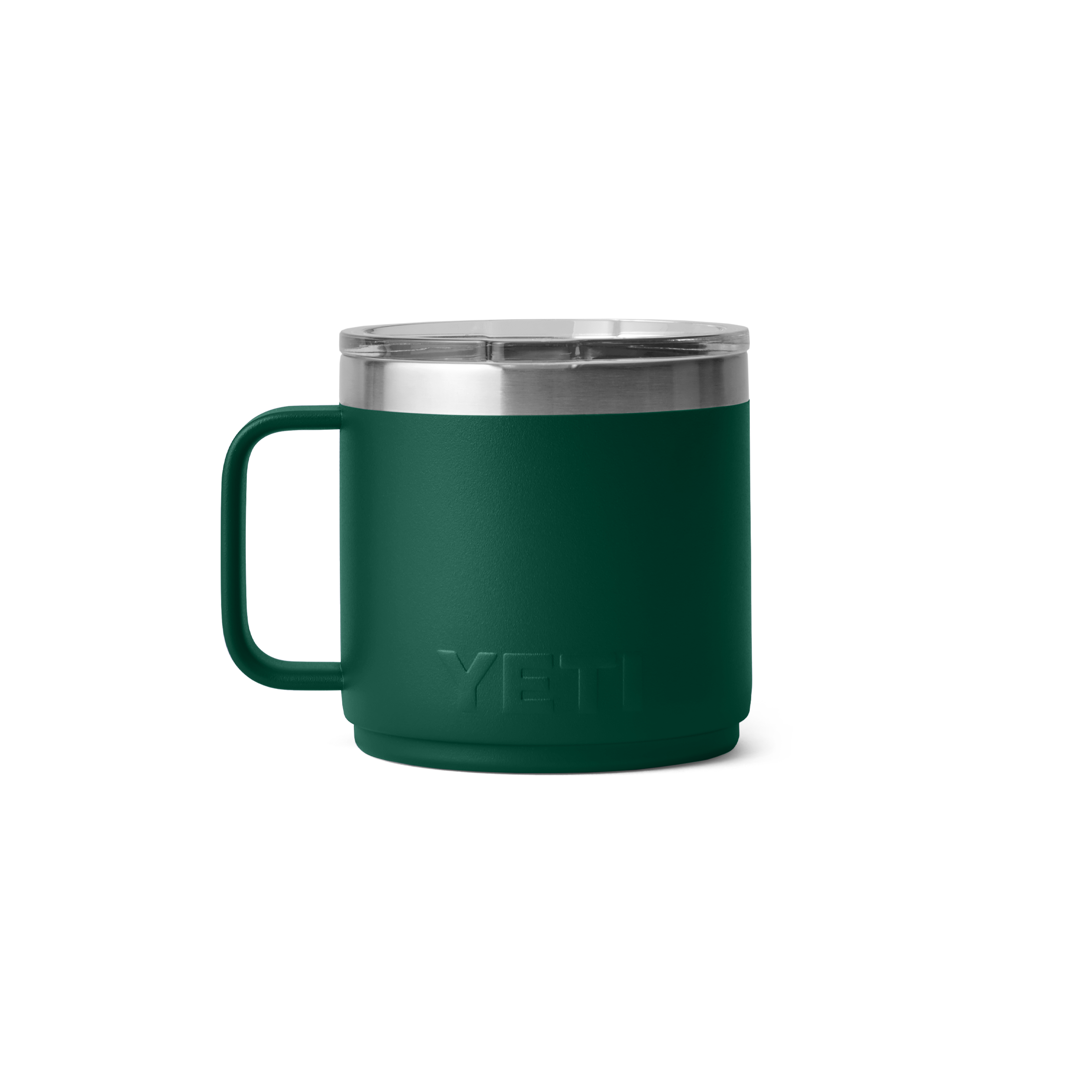 Yeti Rambler 14 oz Mug 2.0 | Black Forest Green