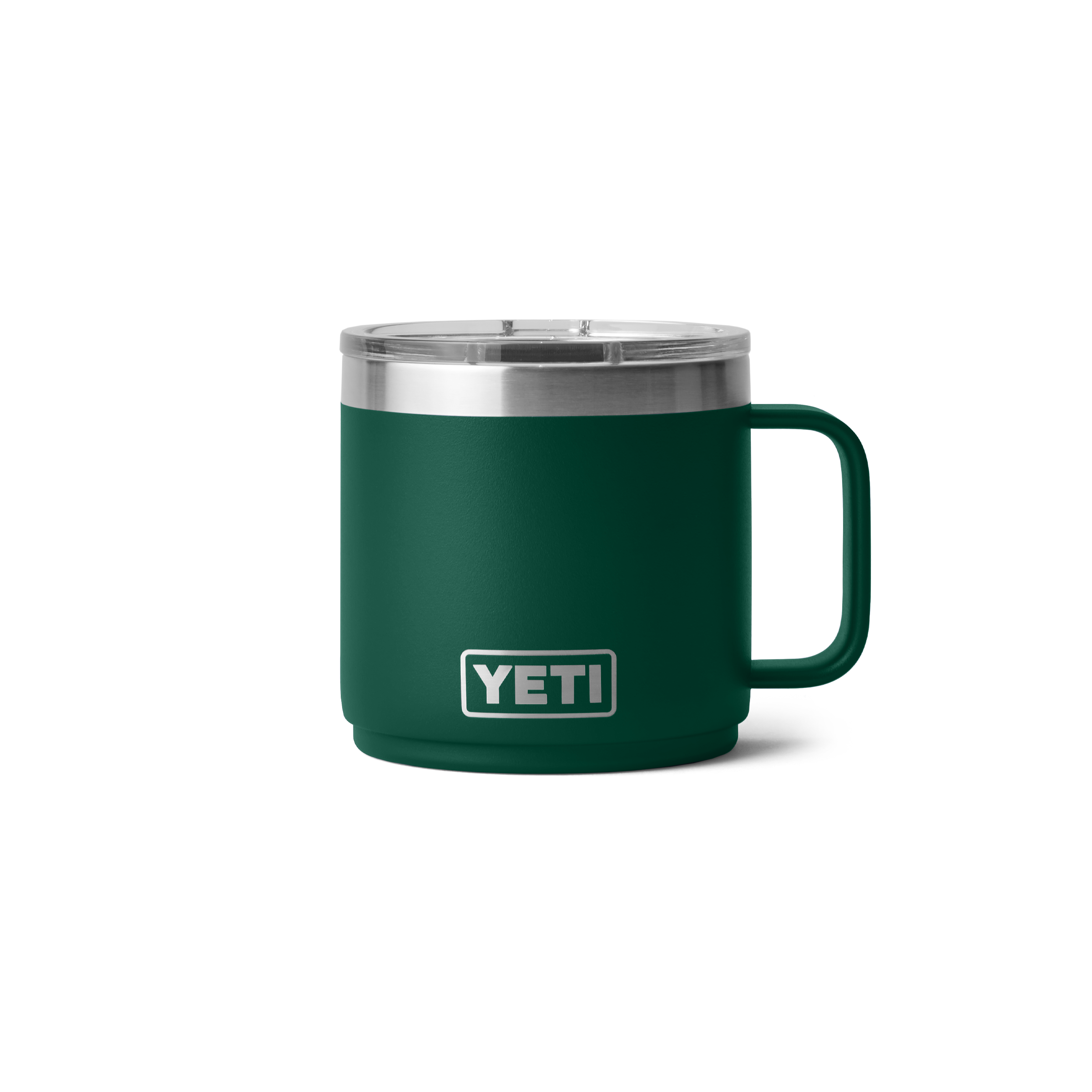 Yeti Rambler 14 oz Mug 2.0 | Black Forest Green