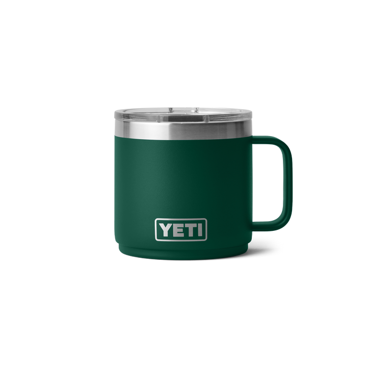 Yeti Rambler 14 oz Mug 2.0 | Black Forest Green