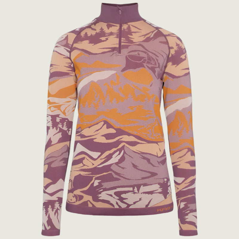 Kari Traa Mille Half Zip | Plum