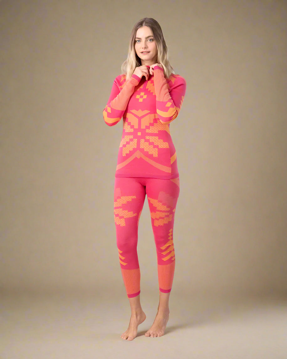 Kari Traa Faith Half Zip Top | Berry Pink