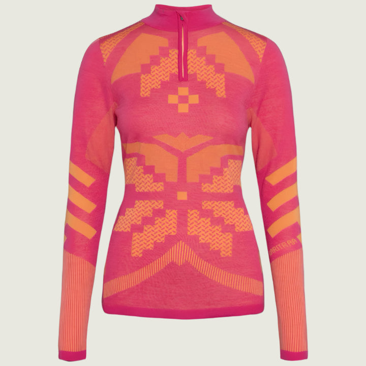 Kari Traa Faith Half Zip Top | Berry Pink
