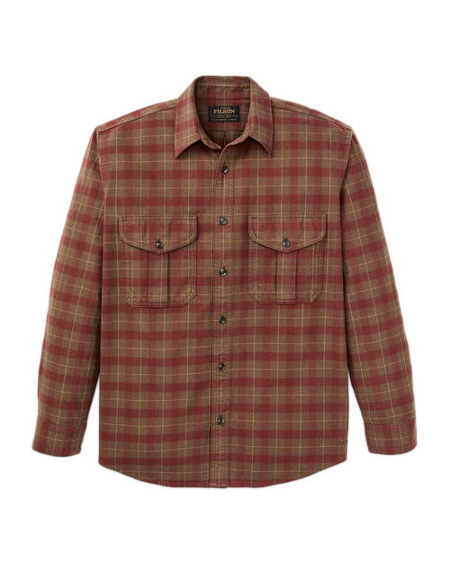 Filson Alaskan Guide Shirt - Brown/Mahogany Plaid