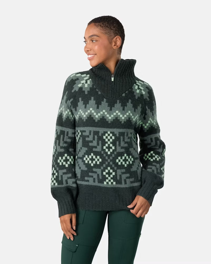 Kari Traa Amelia Knit | Pine Green