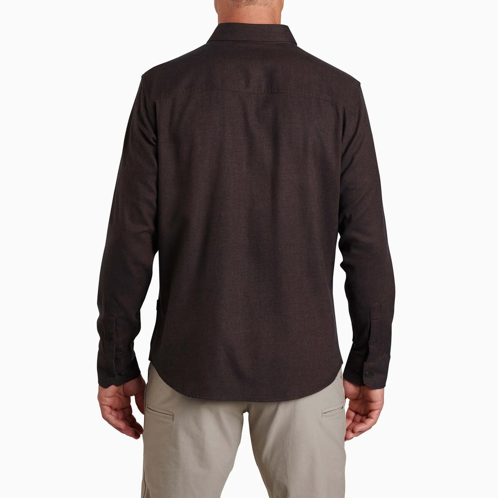 Kuhl M's Descendr Flannel LS Black Coffee