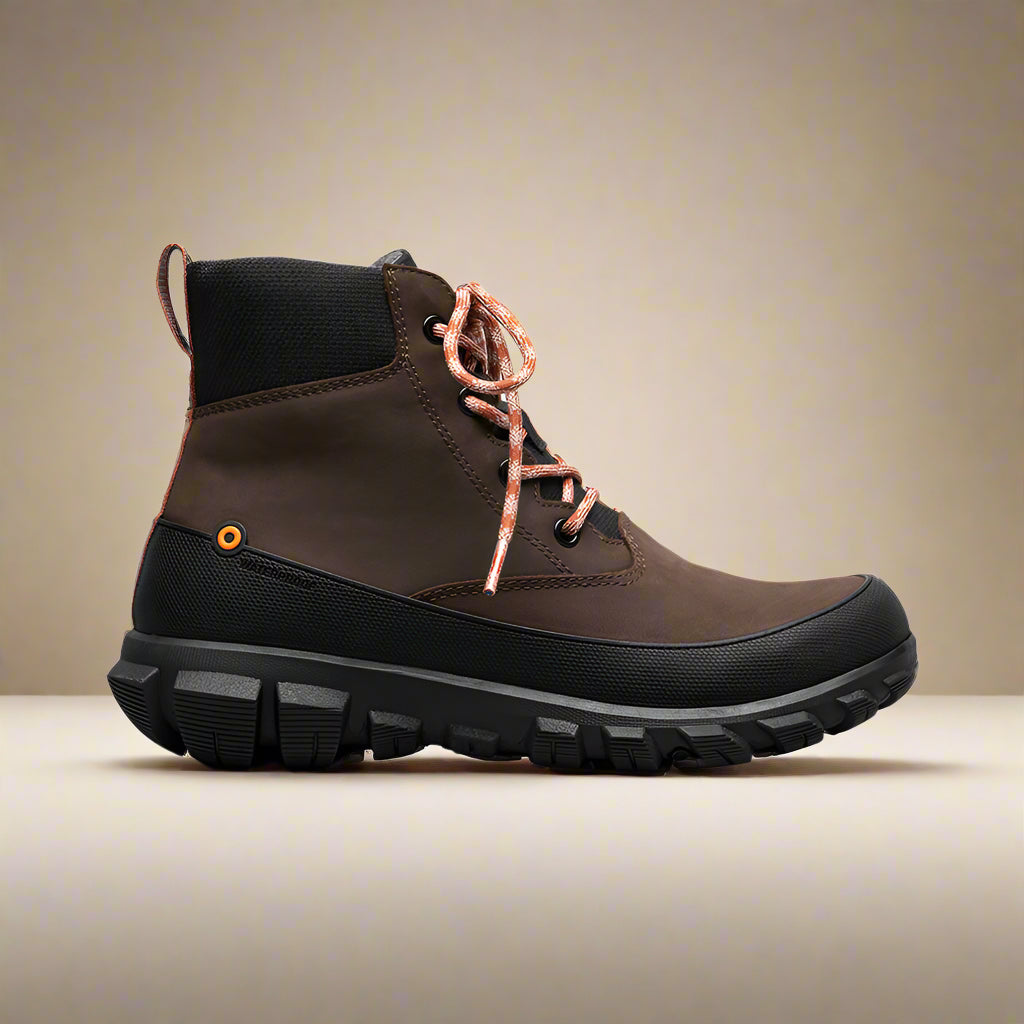 Bogs Women's Cedar Mid Lace | Dark Brown 