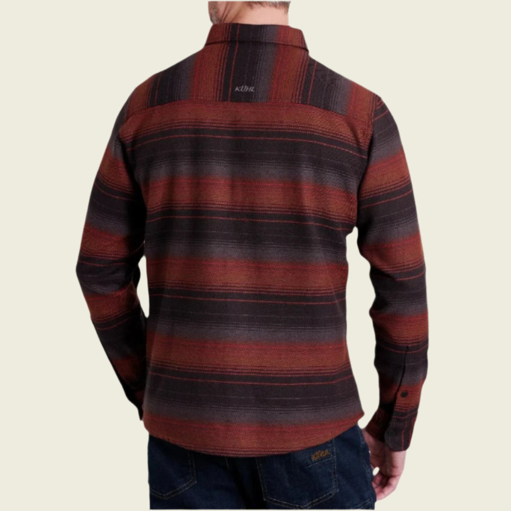 Kuhl M's Disordr Flannel Long Sleeve | Spiced Rum