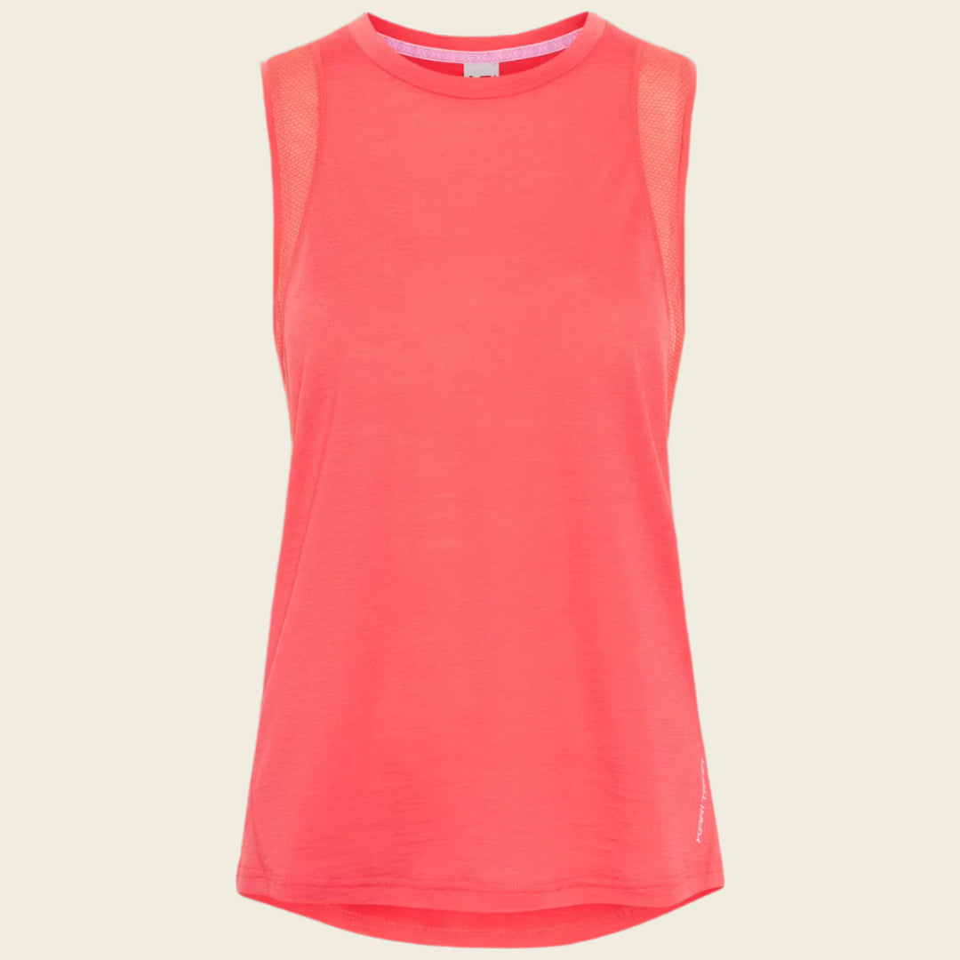 Kari Traa Embla Wool Top | Candy Coral