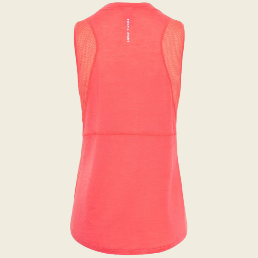 Kari Traa Embla Wool Top | Candy Coral