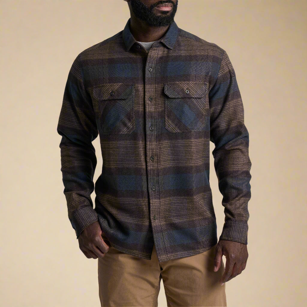 Kuhl Rydr Flannel LS | Dark Roast