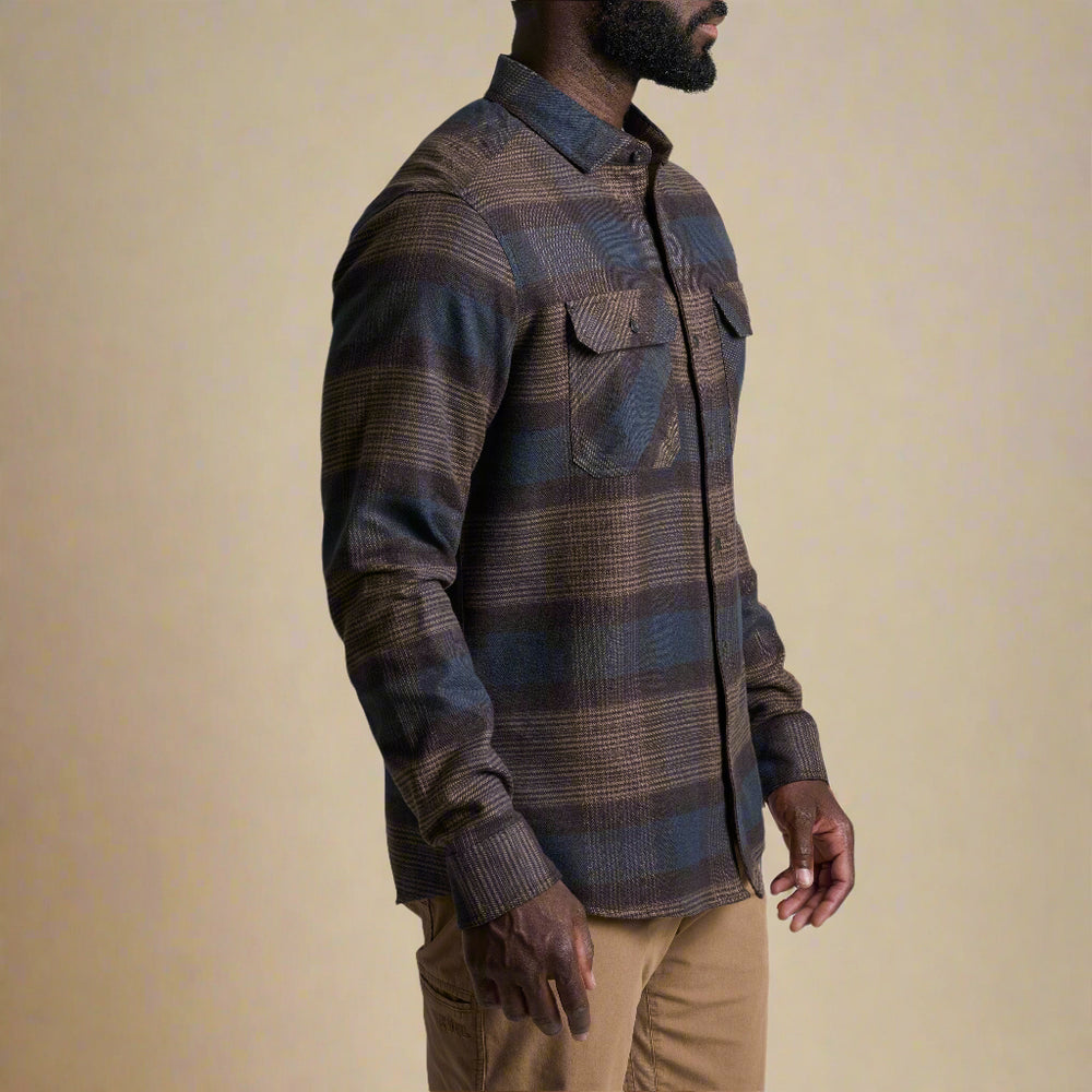 Kuhl Rydr Flannel LS | Dark Roast