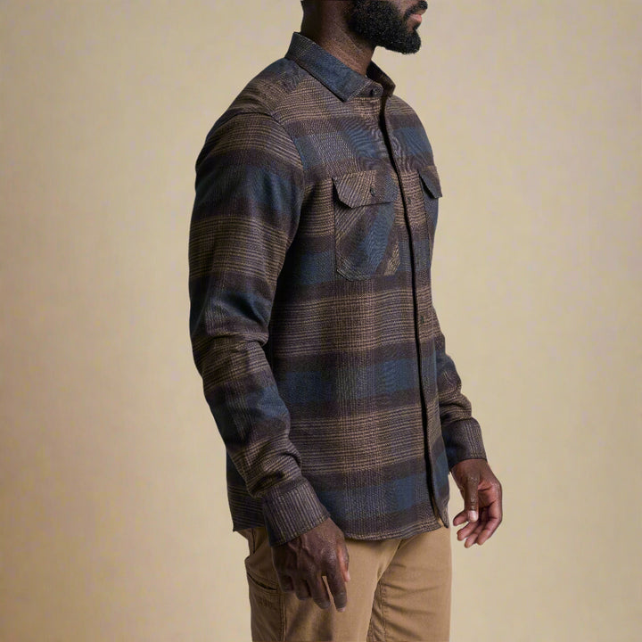 Kuhl Rydr Flannel LS | Dark Roast