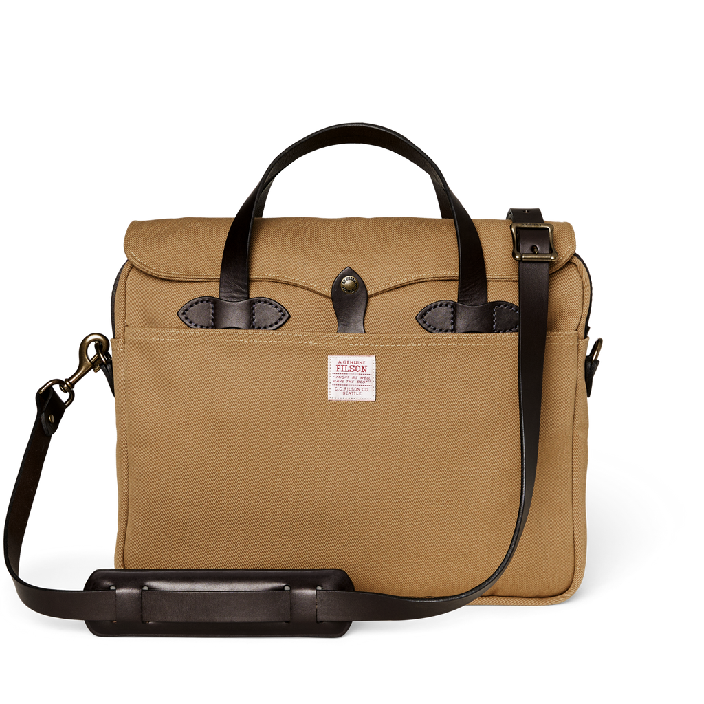 Filson Rugged Twill Original Briefcase | Tan