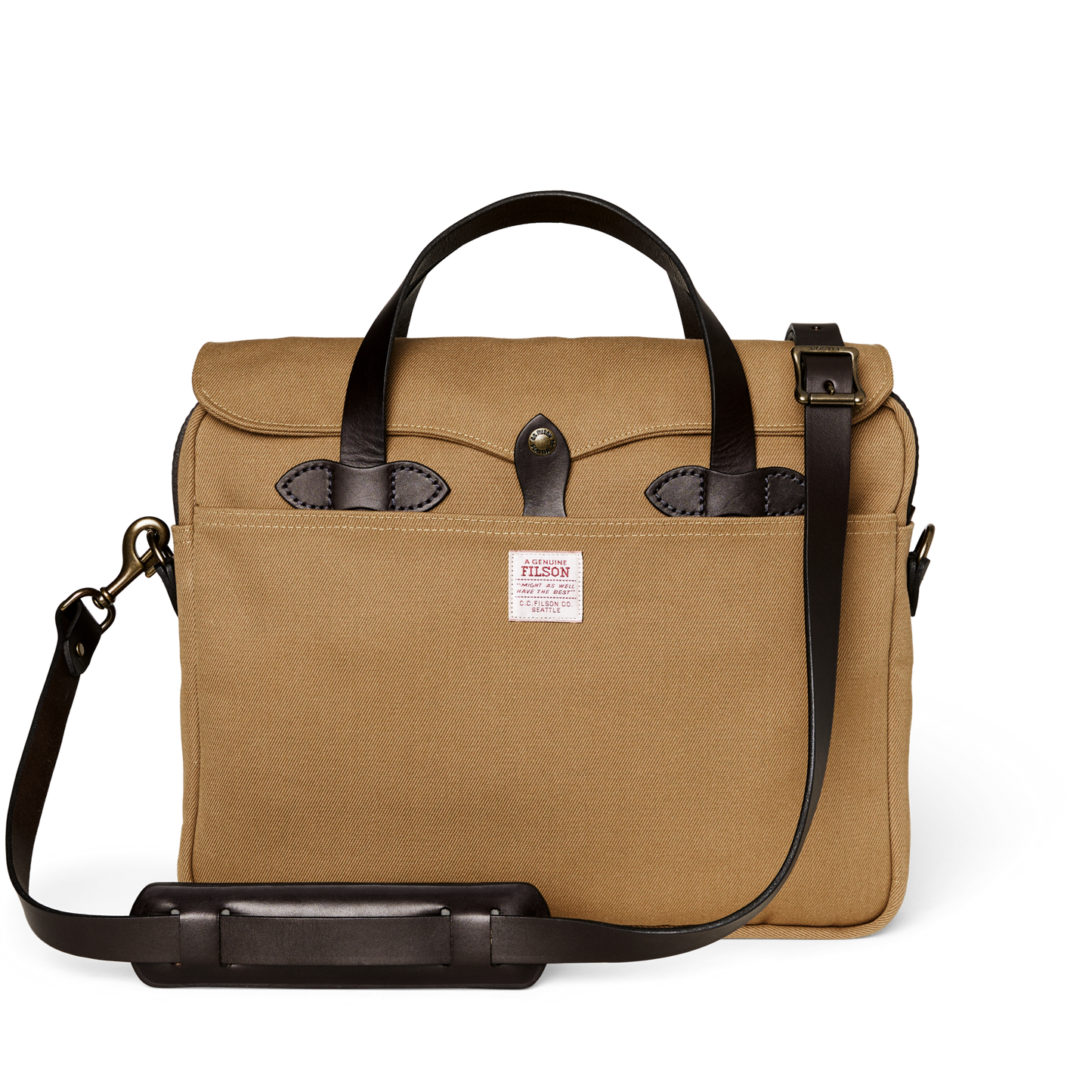 Filson Rugged Twill Original Briefcase | Tan