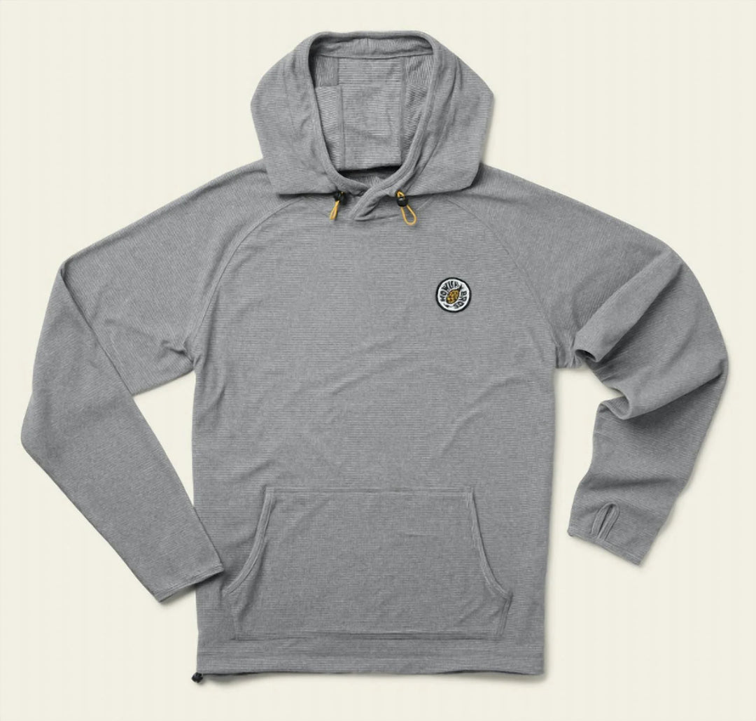 Howler Brothers Palo Duro Fleece Hoodie | Deep Grey Heather