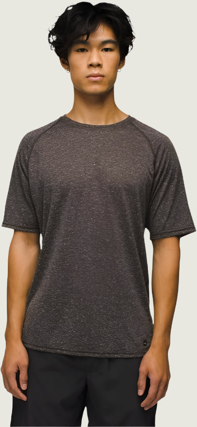 Prana M's Natural Flow SS Crew | Dark Iron