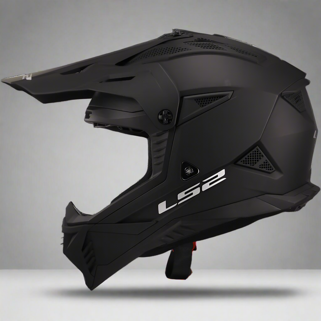 LS2 Gate II Solid | Matte Black