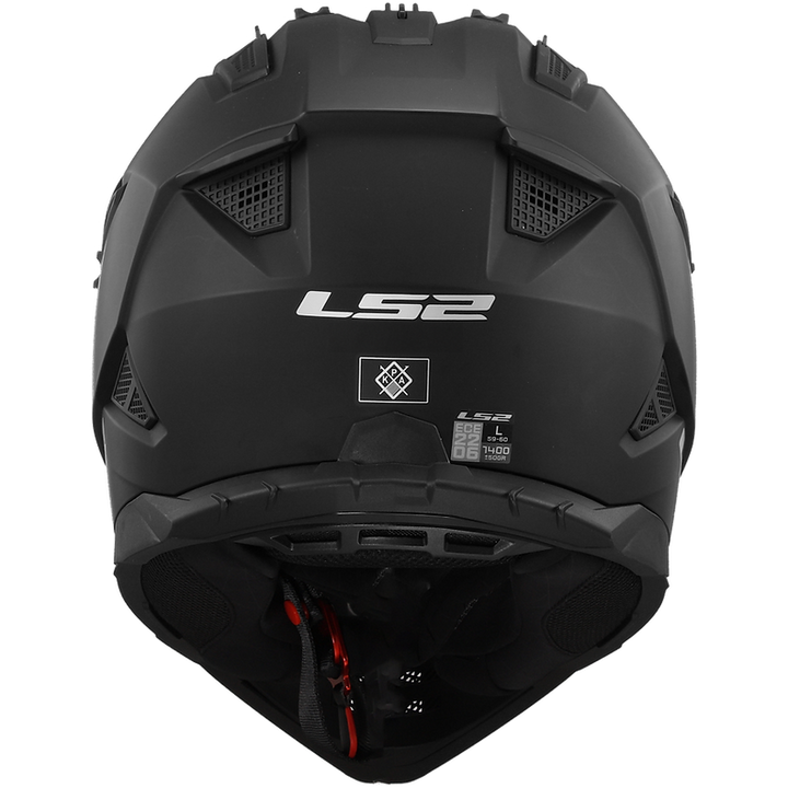 LS2 Gate II Solid | Matte Black