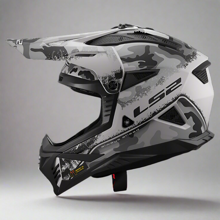 LS2 Gate II Carbine Helmet | Matte Tonal Gray/Black