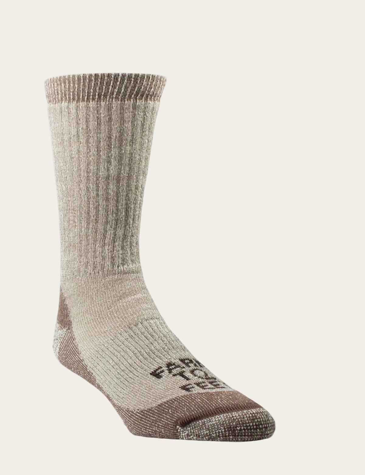 Farm to Feet Rugged Trail Boulder 2 Pair Full Cushion Crew | Heritage Walnut