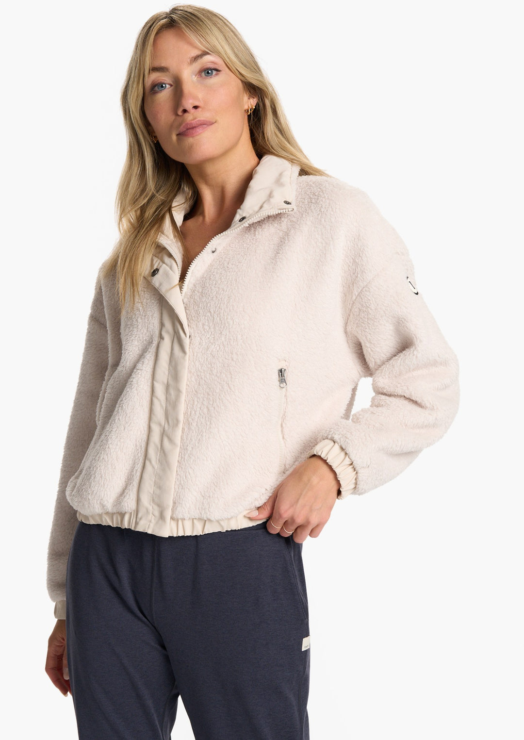 Vuori Women's Cozy Sherpa Jacket | Dune