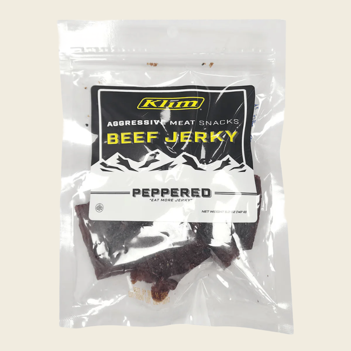 Klim Beef Jerky Peppered