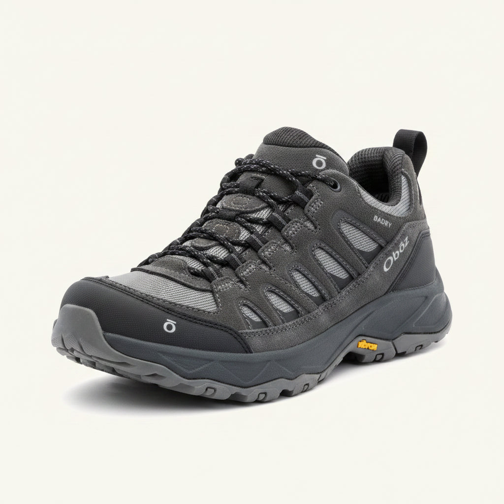 Oboz Men's Sawtooth Ascent Low Waterproof | Charcoal