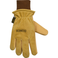 Kinco Lined Premium Grain &amp; Kinco Suede Pigskin Driver with Omni-Cuff Glove | Golden