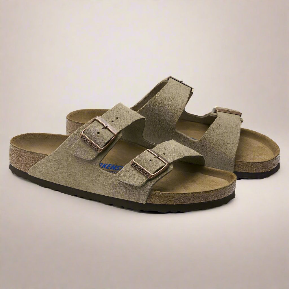 Birkenstock Arizona Soft Footbed Suede | Taupe