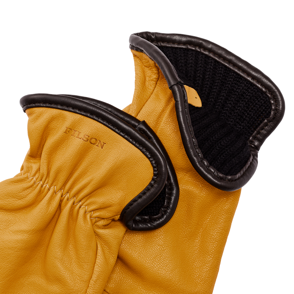 Filson Original Lined Goatskin Gloves - Tan