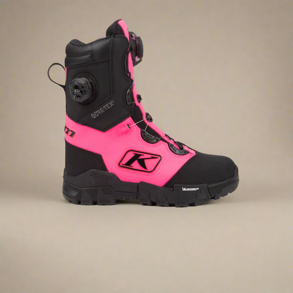 Klim Adrenaline Pro S GTX BOA Boot - Black / Knockout Pink