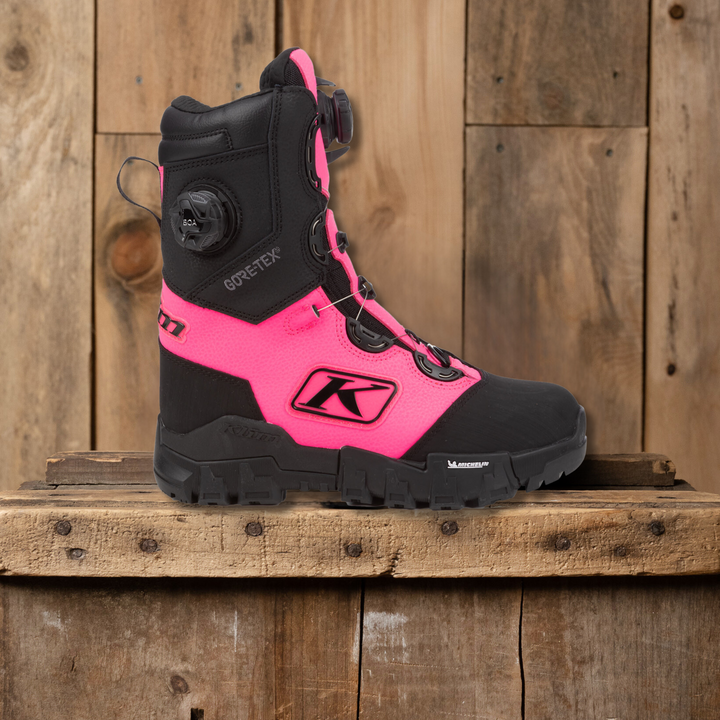 Klim Adrenaline Pro S GTX BOA Boot - Black / Knockout Pink