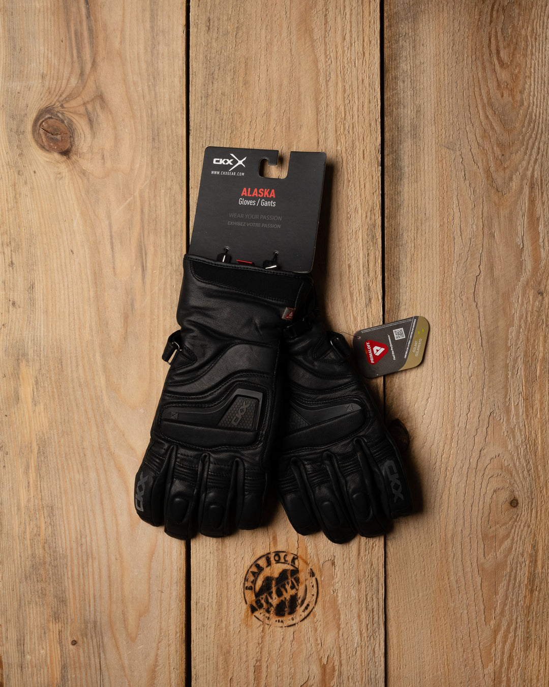 CKX Men's Alaska Leather Gloves Black