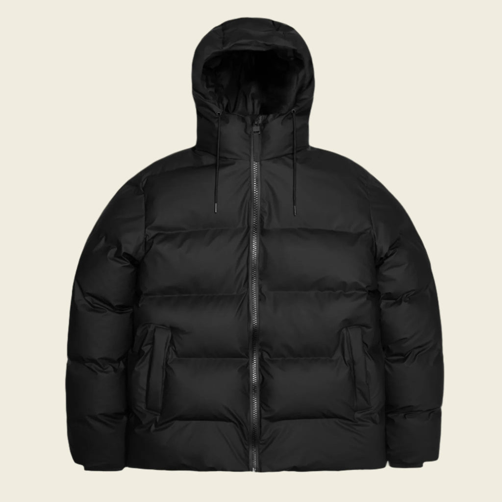 Rains Alta Puffer Jacket Black