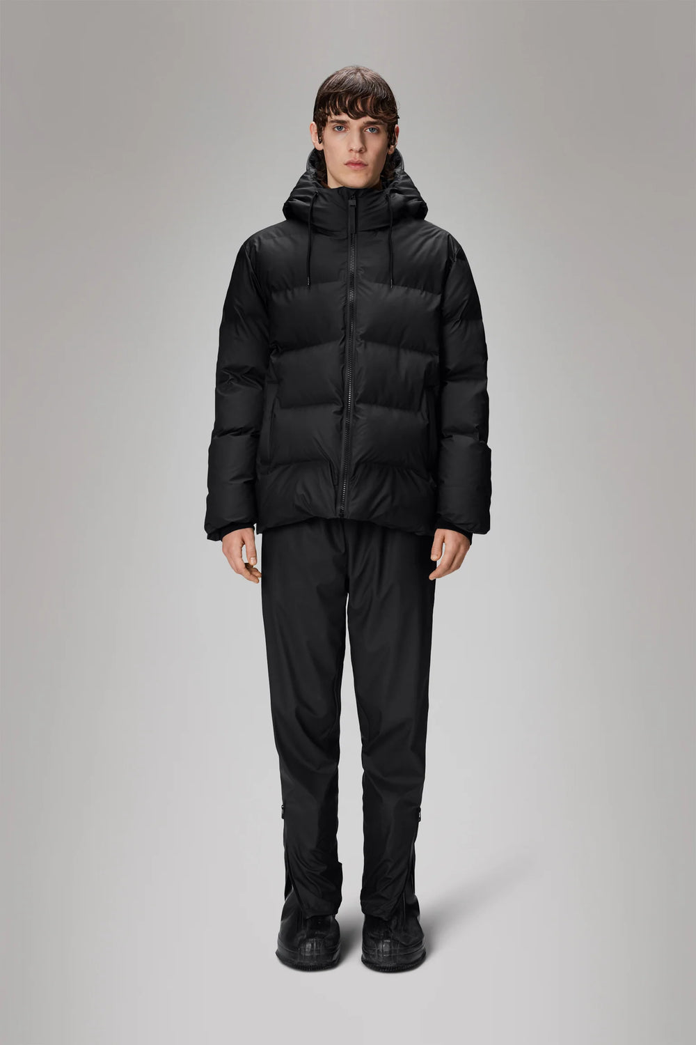 Rains Alta Puffer Jacket Black