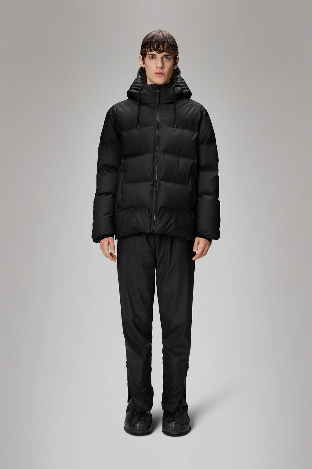 Rains Alta Puffer Jacket Black