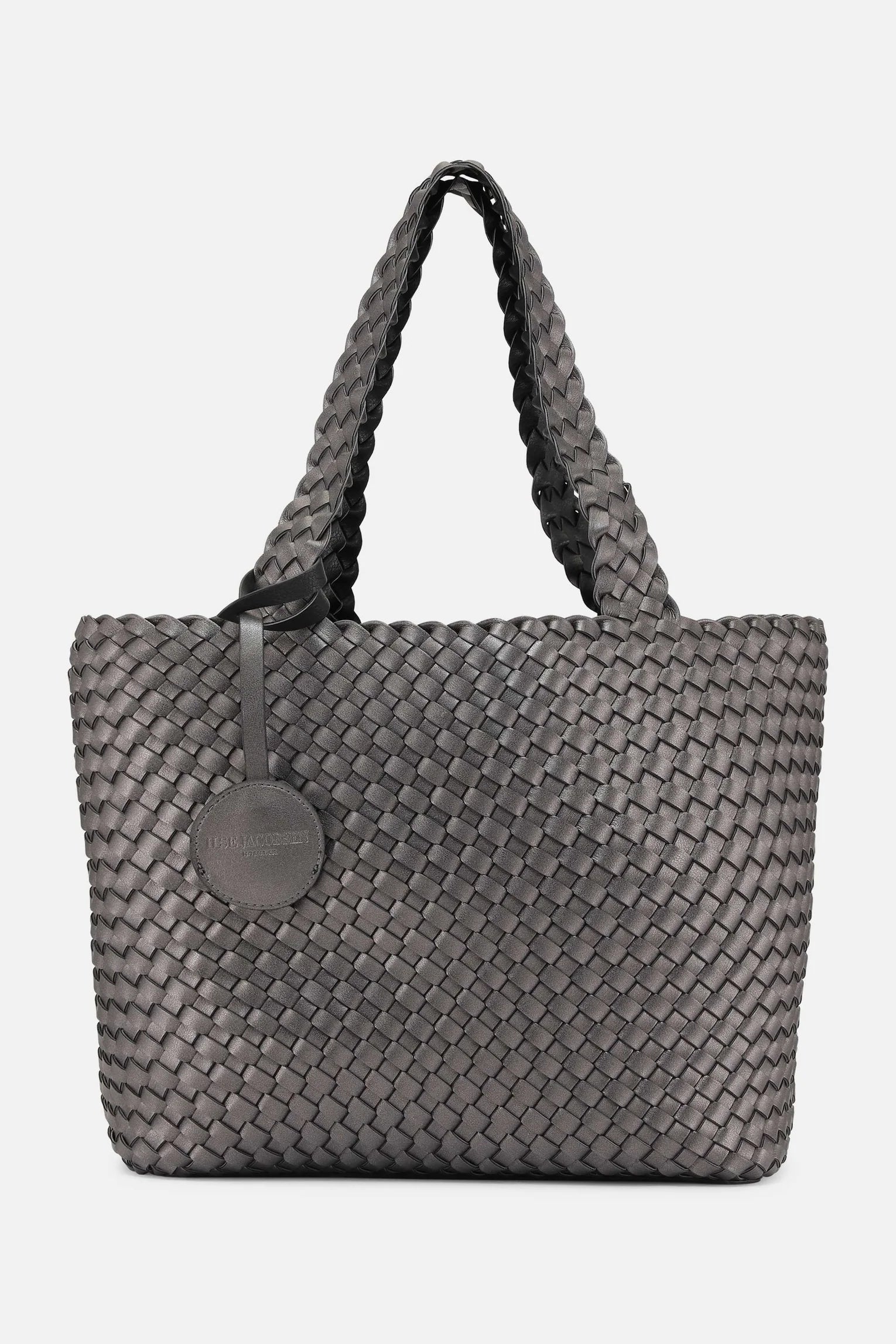 Ilse Jacobson Tote Bag | Black with Gunmetal