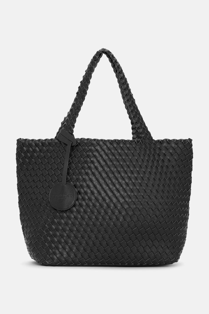 Ilse Jacobson Tote Bag | Black with Gunmetal