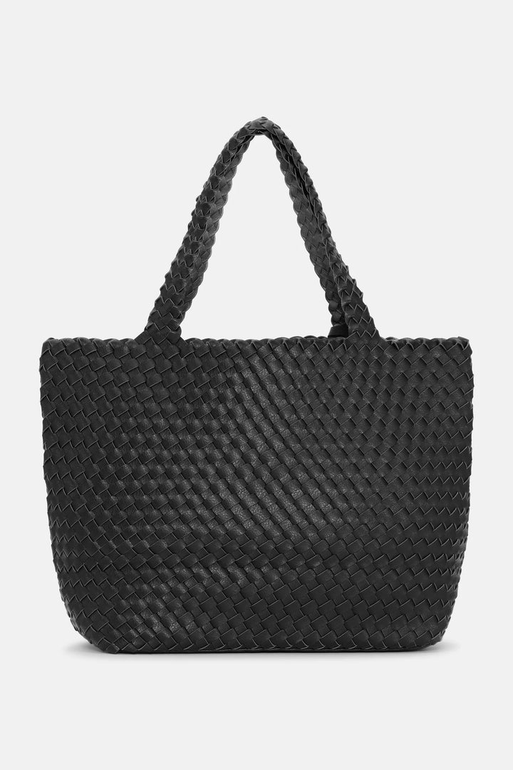 Ilse Jacobson Tote Bag | Black with Gunmetal