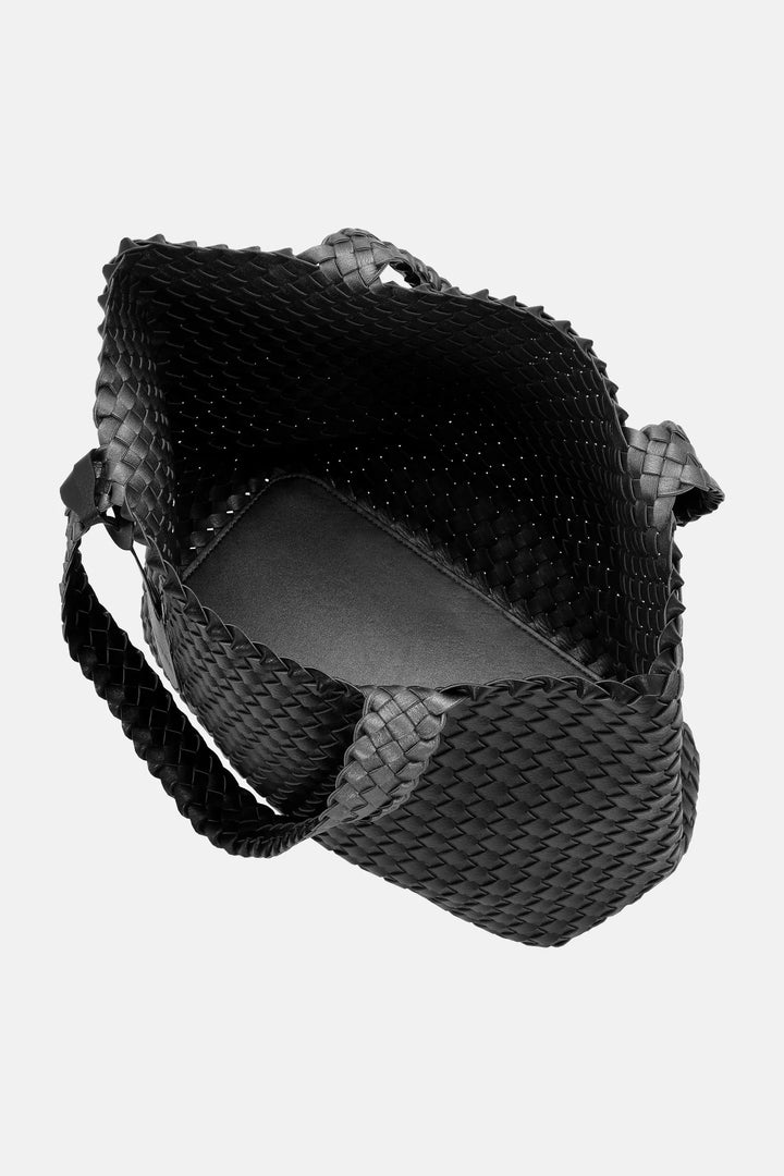 Ilse Jacobson Tote Bag | Black with Gunmetal