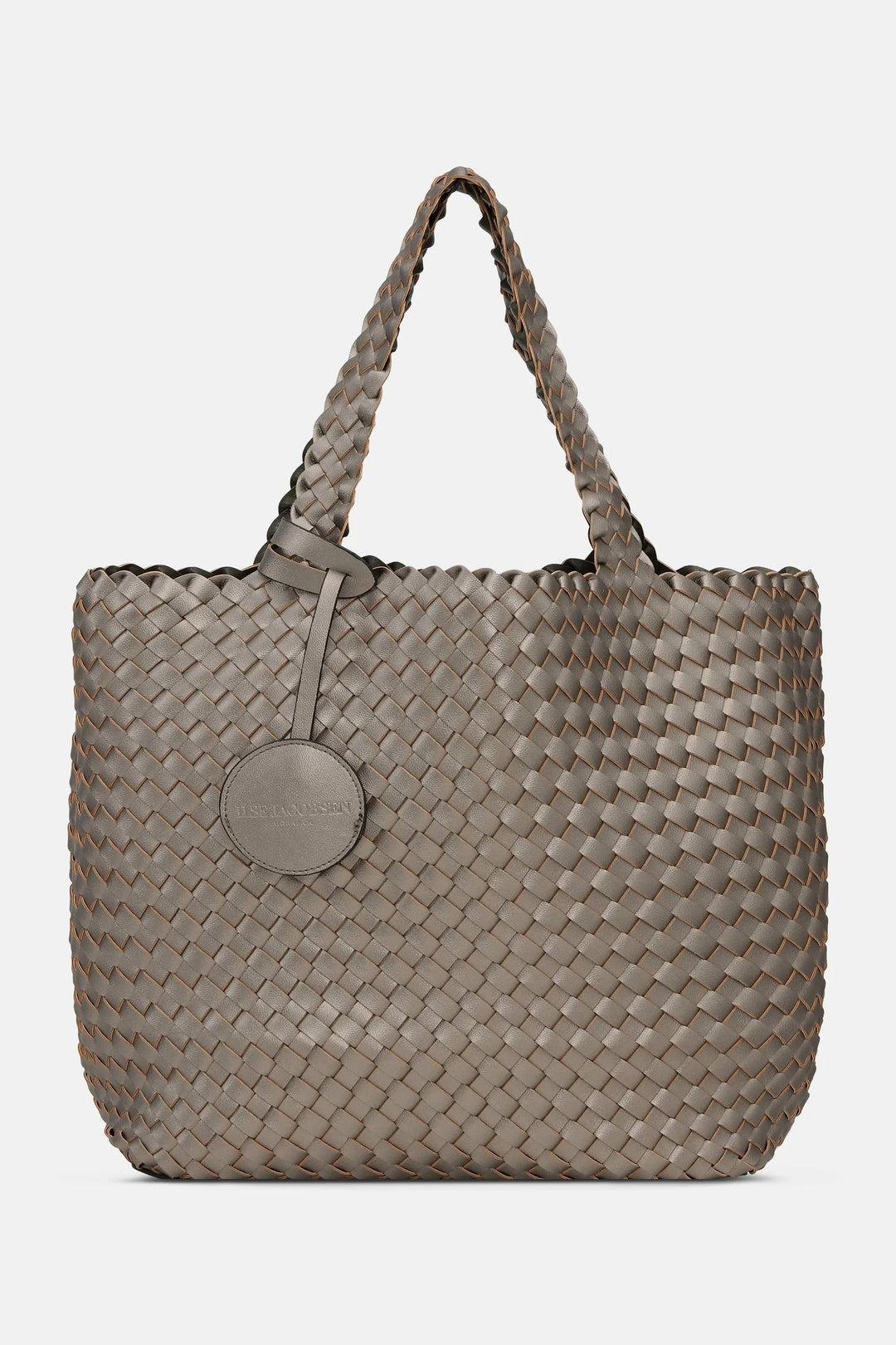 Ilse Jacobson Tote Bag | Army with Gunmetal