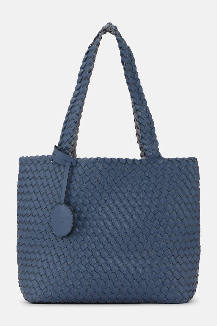 Ilse Jacobson Tote Bag | Orion Blue with Silver