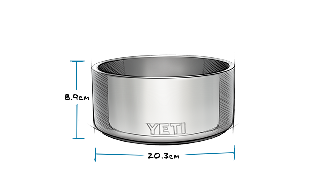 Yeti Boomer Dog Bowl 8