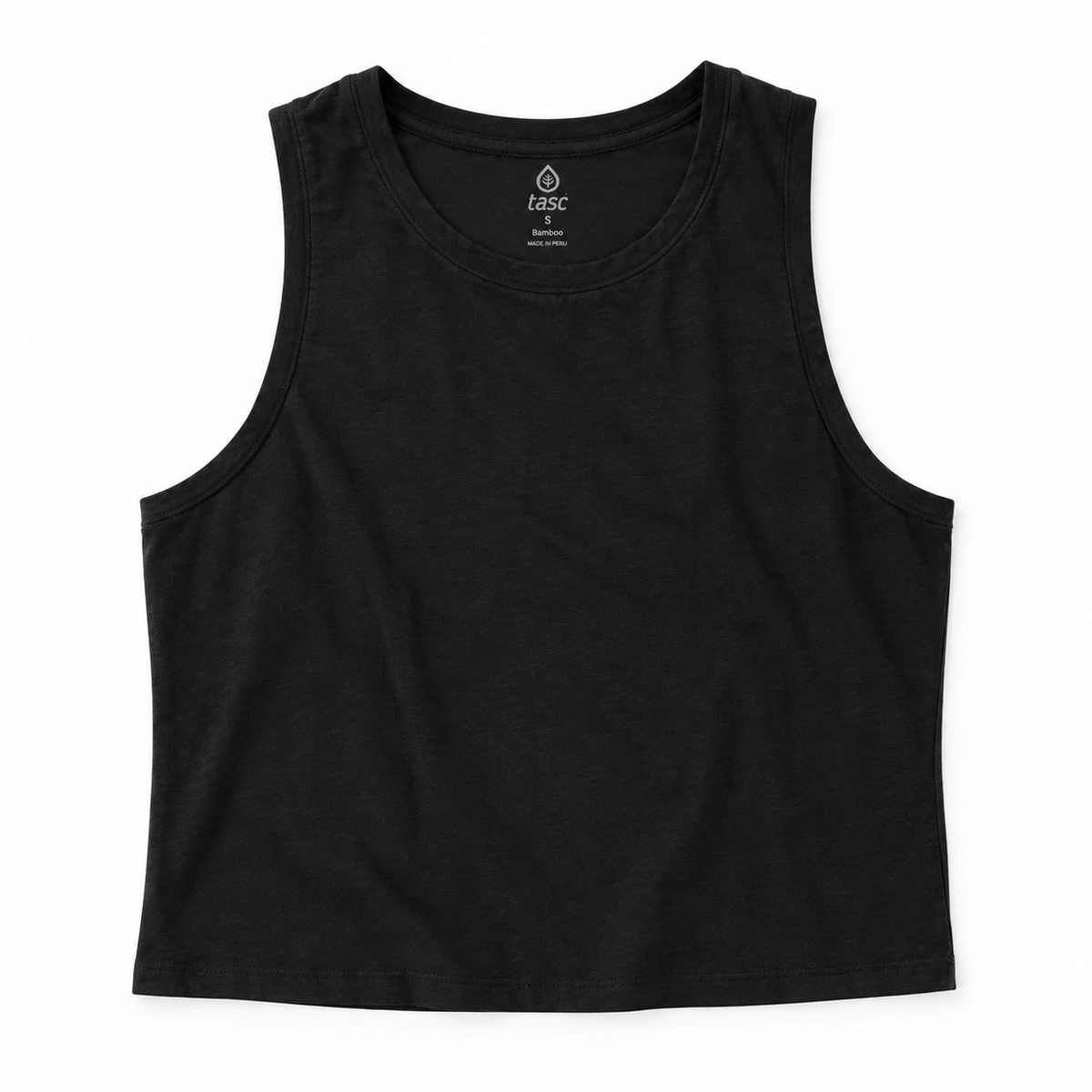 Tasc Nola Crop Tank | Black