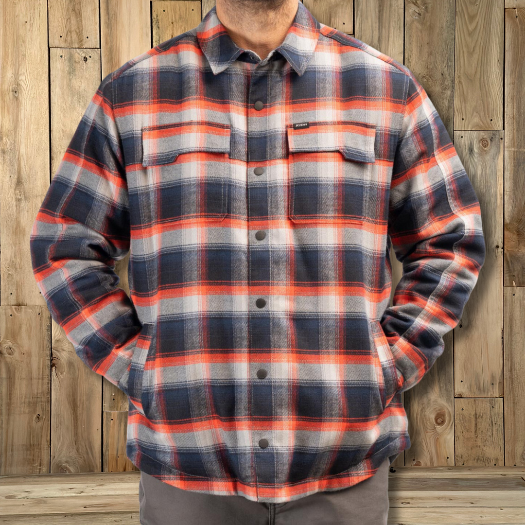 Klim M's Bridger Fleece Lined Flannel Shirt