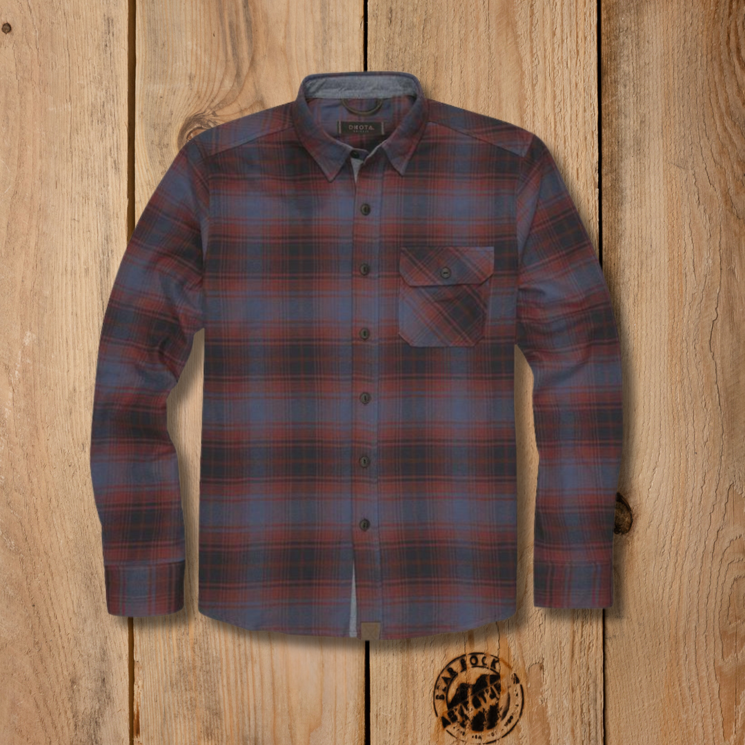 Dakota Grizzly Brock Flannel Shirt Brock River