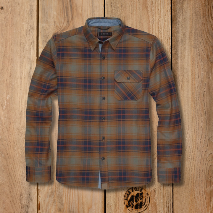 Dakota Grizzly Brock Flannel Shirt Brock Woods