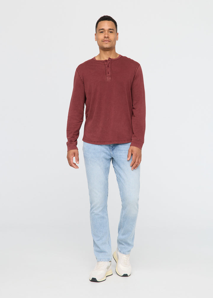 Duer Men's Performance Denim Relaxed Taper Jeans in Desert Stone Blue