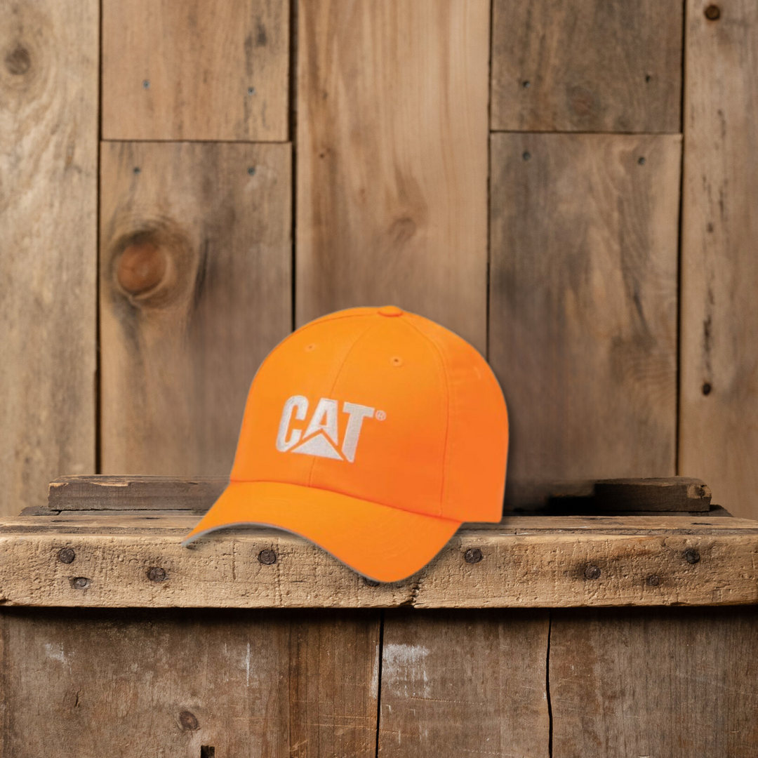 CAT Hi-Vis Trademark Cap Orange